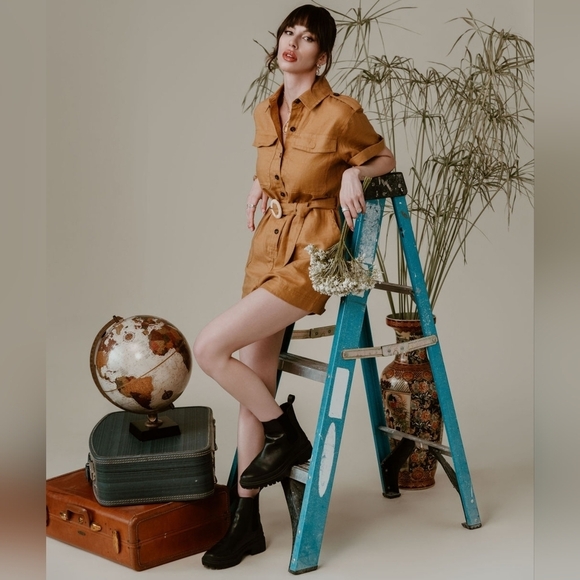 Lucky Brand Ellerey Chunky Chelsea Boot Black 6.5 streetwear casual punk hip - Picture 2 of 12